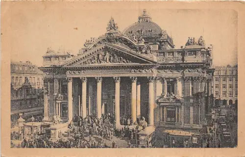 Br34694 Bruxelles La Bourse Belgien