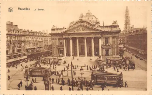 Br34723 Bruxelles La Bourse Belgien
