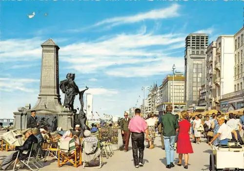 BT3446 Blankenberge monument lippens et de Bruyne Belgien