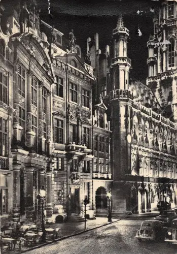 BT3628 Verlichting van Brussel Grote Markt Belgium