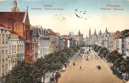 BG25922 anvers panorama avenue de eyser belgium