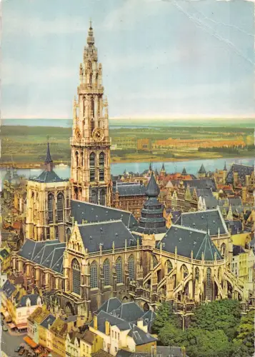 BT5343 Anvers la cathedrale Belgium