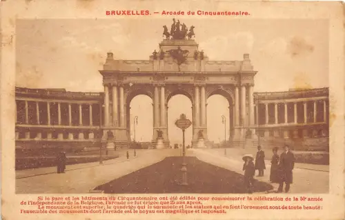 Br34875 Bruxelles Arcade du Cinquantenaire Belgien