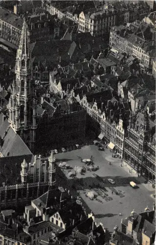 BG25803 la grand place vue d avion bruxelles brussel belgium