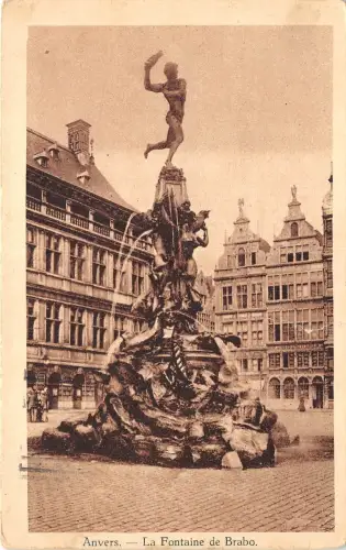 BG25862 la fontaine de brabo anvers antwerpen belgien