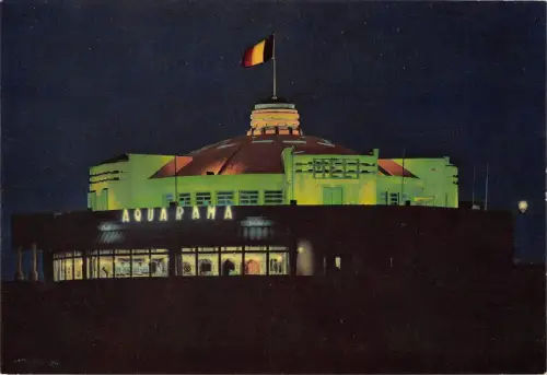 BT4717 Blankenberge le pier de nuit Belgien