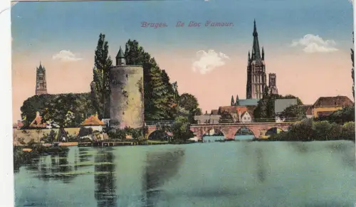 BG25828 le lac d amour bruges belgium