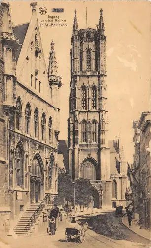 BG26604 gent gand ingang van hel belfort belgien