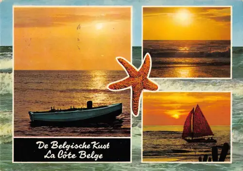 BT3215 De Belgische Kust ship bateaux La cote belge Belgien