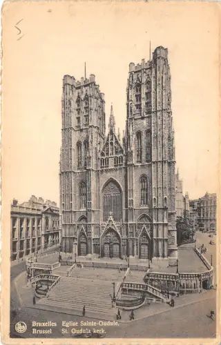 Br34616 Bruxelles Eglise Sainte Gudule Belgien