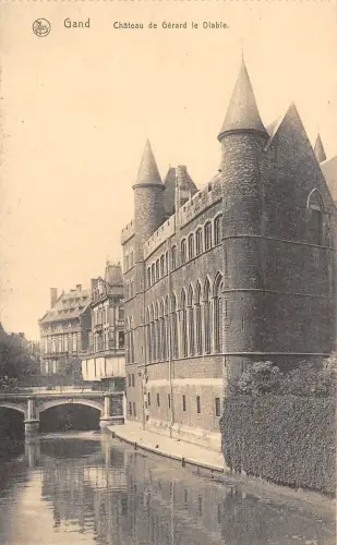 BG25855 gand chateau de gerard le diable belgium