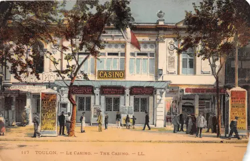 B74849 Le Casino Toulon Eckschnitt Frankreich