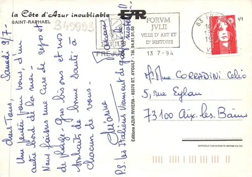 B49993 Saint Raphael Frankreich