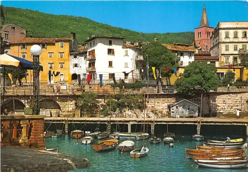 B67988 Kroatien Lovran Boote Bateaux