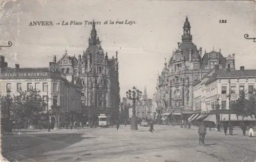 BG25549 la place teniers anvers antwerpen belgien