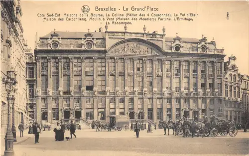 BR34607 la Grand Place Bruxelles Belgien