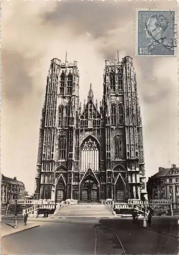 BR51709 Bruxelles eglise colegiale des SS michel et Gudule Belgium