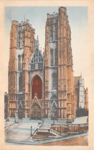 Br34929 Bruxelles Eglise st. Gudule Belgien