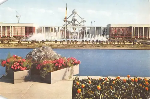 BT3292 Place et Portique de Belgique Universale de Bruxelles Belgien