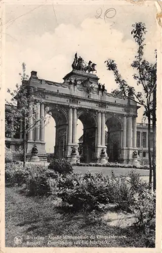 Br34877 Bruxelles Arcade du Cinquantenaire Belgien