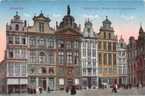 Br34638 Bruxelles Grand Place Maison Corporations Belgien