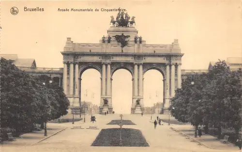 Br34874 Bruxelles Arcade Monumentale du Cinquantenaire Belgien