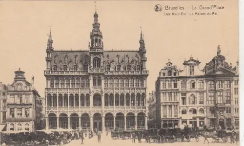 BG26016 la grand place brussel bruxelles belgium
