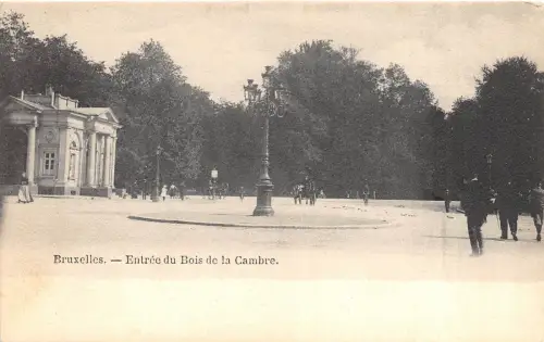 Br34829 Bruxelles Entree du Bois de la Cambre Belgien