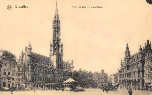 Br34635 Bruxelles Hotel de Ville Belgien