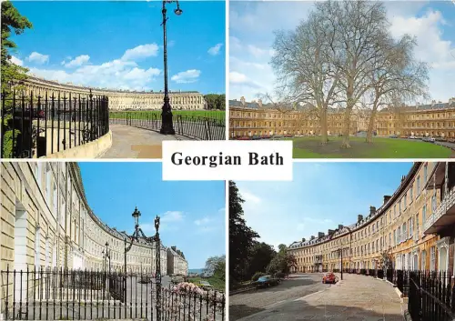 B87008 georgian bath the royal crescent uk