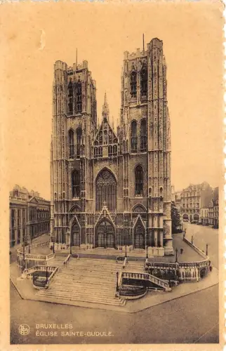 Br34899 Bruxelles Eglise St. Gudule Belgien