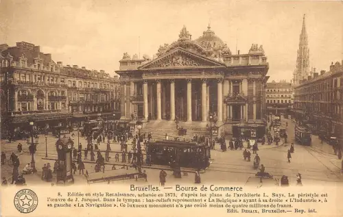 Br34946 Bruxelles Bourse de Commerce Belgien