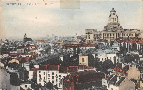 Br34696 Bruxelles palais de Justice Panorama Belgien