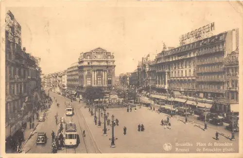 Br34740 Bruxelles Place de Brouckere Belgien