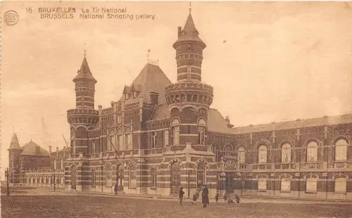 Br34639 Bruxelles Le Tir National Belgium