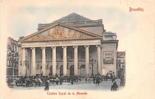 Br34758 Bruxelles Theater Royal de la Monnaie Belgien
