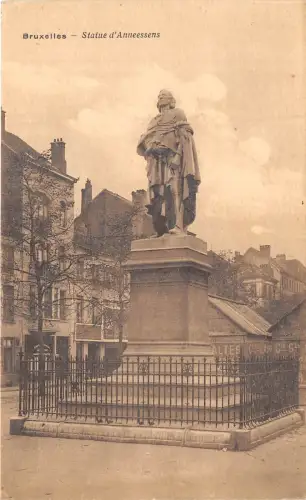 Br34624 Bruxelles Statue d Anneessens Belgien