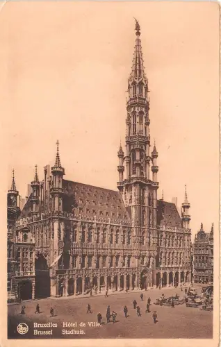 Br34700 Bruxelles Hotel de Ville Belgien