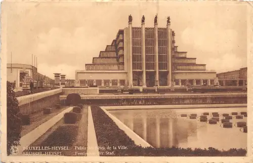Br34669 Bruxelles Palais des Fetes de la Ville Belgien