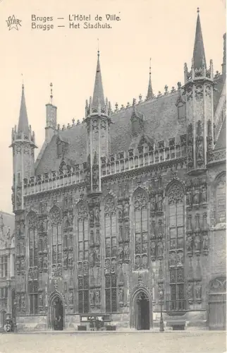 BG25647 l hotel de ville bruges brugge belgien