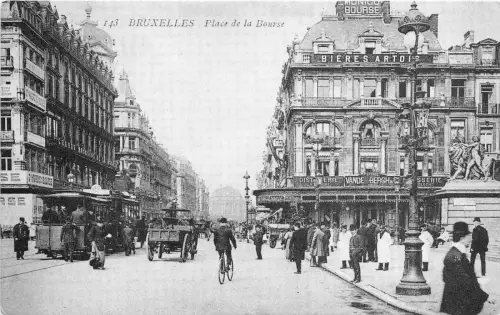 Br34634 Bruxelles Place de la Bourse Belgien