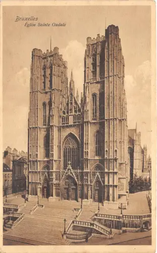 Br34936 Bruxelles Eglise St. Gudule Belgien