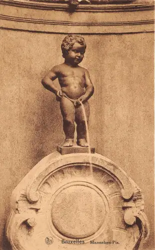 BG25628 manneken pis bruxelles belgium