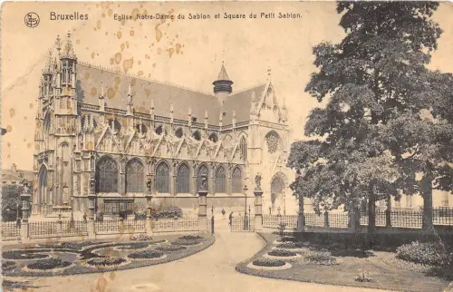 Br34919 Bruxelles Eglise Notre Dame Belgien