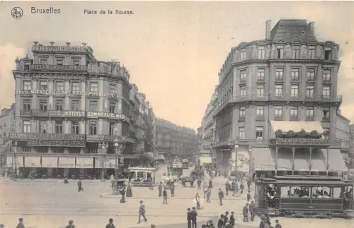Br34636 Bruxelles Place dela Bourse Belgien