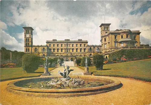 B86862 osborne house i o w the italian garden uk