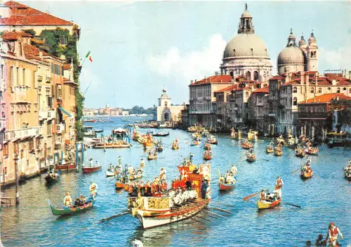 BR23199 Canal Grande Regata storica Schiffsbateaux Italien