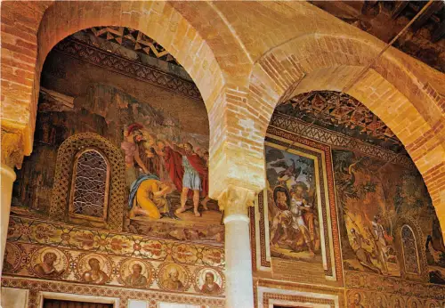 B69008 cappella palatina esterno Palermo Italien