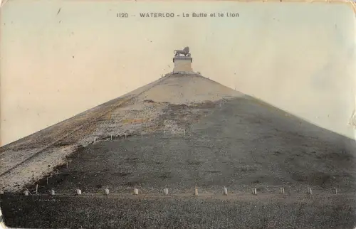 BR55663 Waterloo la Butte et le lion belgium