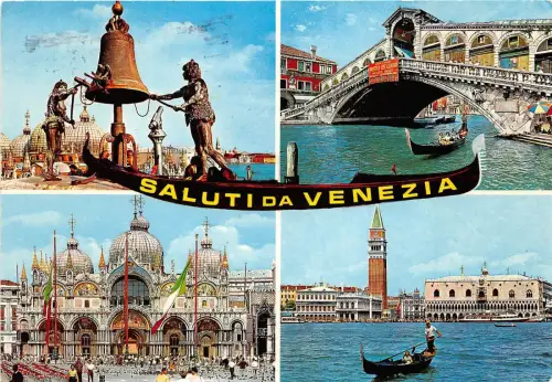 BG17611 saluti da venezia italy